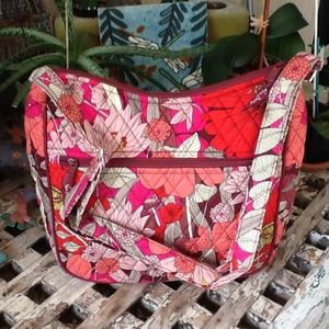NWT VERA BRADLEY CARRYALL CROSSBODY BOHEMIAN BLOOM